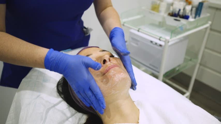 Chemical peel facial treatment at Berkshire Aesthetics